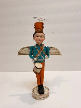 Debbee Thibault Folk Art Angel of. Christmas Toys Figurine